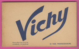 D03 - VICHY - CARNET DE 10 VUES PHOTOCOULEURS G. D'O. - Vichy