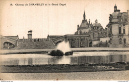 NÂ°16811 Z -cpa ChÃ¢teau De Chantilly Et Le Grand DegrÃ©- - Chantilly