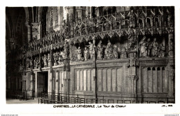 NÂ°16746 Z -cpa Chartres -la CathÃ©drale -le Tour Du Choeur- - Chartres