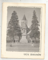 BOESCHEPE 59270 CARTE PHOTO EGLISE ET MONUMENT AUX MORTS - Autres & Non Classés