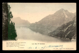 SUISSE - LAC DES IV CANTONS - EDITEUR T. PFAFF N° 2229 - Autres & Non Classés