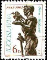 Yougoslavie Poste Obl Yv:1879 Mi:1997 Ivan Mestrovic Sculpteur (Beau Cachet Rond) - Gebruikt