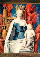 Art - Peinture Religieuse - La Vierge Et L'Enfant Par Jean Foucquet - Château De Loches - CPM - Carte Neuve - Voir Scans - Pinturas, Vidrieras Y Estatuas