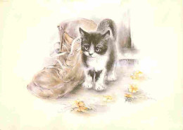 Animaux - Chats - Dessin - Chatons - Tierbabys Von Nikki - Carte Neuve - CPM - Voir Scans Recto-Verso - Cats