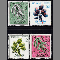 TT0714 Spanish Mooney River 1967 Plants And Flowers 4V MNH - Europe (Other)