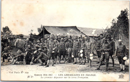 MILITARIA 1914-1918 - Premier Repas US En France  - War 1914-18