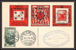 74928 Italie Italia Vignette REINATEX 1952 Triple Porte Timbre Stamp Holder Lettre Cover Monaco Monte Carlo - Covers & Documents