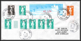 74039 Mixte Atm Marianne Bicentenaire 12/3/1997 Dzoumogne Mayotte Echirolles Isère Lettre Cover Colonies  - Brieven En Documenten