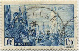 France Poste Obl Yv: 328 Mi:334 Pax (TB Cachet Rond) Leger Pli - Used Stamps