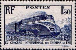 France Poste N** Yv: 340 Mi:346 Locomotive 2C1 - Neufs