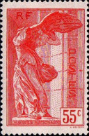 France Poste N* Yv: 355 Mi:360 Victoire De Samothrace (avec Charnière) - Unused Stamps