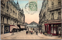 45 ORLEANS - Rue De La Republique, Hotel Moderne & Gare. - Orleans