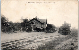 18 GRACAY - La Gare Du Tramway. - Autres & Non Classés