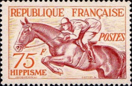 France Poste N* Yv: 965 Mi:983 Hippisme (avec Charnière) - Unused Stamps