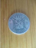 Belgique - 1 Francs 1886 - Argent - 1 Franc