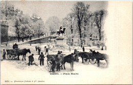 SUISSE - Geneve - La Place Neuve Sous La Neige  - Autres & Non Classés