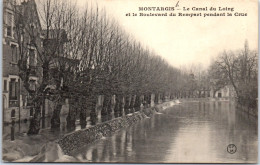45 MONTARGIS -- Bld Du Rempart Pendant La Crue De 1910 - Montargis