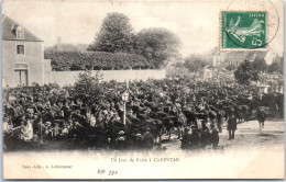 50 CARENTAN - La Place Un Jour De Foire. - Carentan