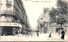 75011 PARIS - La Rue Saint Maur. - District 11