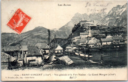 05 SAINT VINCENT - Vue Generale Et Le Fort Vauban. - Sonstige & Ohne Zuordnung