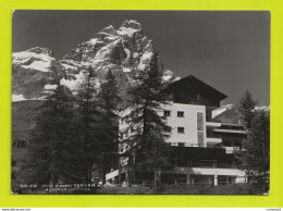 Valle D'Aosta N°606 322 CERVINIA Albergo Auberge En 1959 VOIR DOS Et Beau Timbre Camillo Prampolini - Aosta