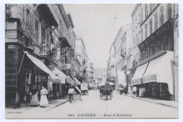 Cannes, Rue D'Antibes (reproduction) (lt 10) - Cannes