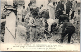 10 NOGENT SUR SEINE - Catastrophe 1911, Sauveteurs A La Malterie - Andere & Zonder Classificatie