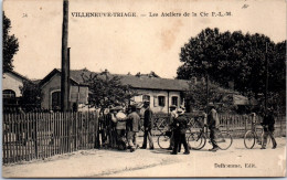 95 VILLENEUVE TRIAGE - Les Atliers De La Cie P.L.M  - Other & Unclassified