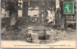 92 CLAMART - Le Bois, La Fontaine De Sainte MARIE  - Clamart