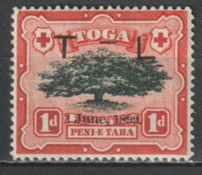 TONGA - 1899 - YVERT N°52 * MLH - COTE = 45 EUR - Tonga (...-1970)