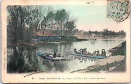 92 LEVALLOIS - La Pointe De L'ile, Les Bateaux Passeurs. - Levallois Perret