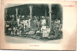 CEYLAN - COLOMBO - Fruit Market  - Sri Lanka (Ceylon)
