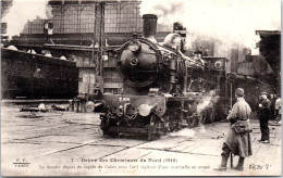 75 PARIS - Greve Des Cheminots, Depart Du Rapode De Calais  - Autres & Non Classés