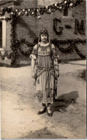 45 VILLEMURLIN - CARTE PHOTO - Mi Careme 1929, Jeune Femme  - Other & Unclassified