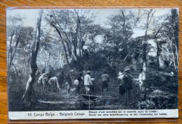 CONGO BELGA - BELGISCH CONGO -ELISABETHVILLE  1913 - IMMAGINE DI VITA DEL PERIODO COLONIALE - Briefe U. Dokumente
