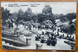 CONGO BELGA - BELGISCH CONGO -ELISABETHVILLE  22/11/1913 - IMMAGINE DI VITA DEL PERIODO COLONIALE - Storia Postale