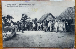 CONGO BELGA - BELGISCH CONGO -ELISABETHVILLE  22/5/1913 - IMMAGINE DI VITA DEL PERIODO COLONIALE - Brieven En Documenten