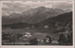 63096 - Lautersee - Gegen Karwendelspitzen - Ca. 1955 - Mittenwald