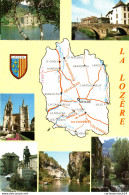 NÂ°40212 Z -cpsm Carte GÃ©ographique : La Lozere - Cartes Géographiques