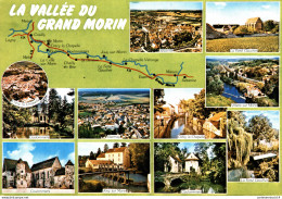 NÂ°40038 Z -cpsm Carte GÃ©ographique De La VallÃ©e Du Grand Morin - Carte Geografiche