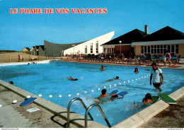 NÂ°40737 Z -cpsm Blainville Sur Mer -le Phare De Vos Vacances- Piscine- - Blainville Sur Mer