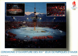 NÂ°41257 Z -cpsm Ceremonie D'ouverture Des Jeux Olympiques D'Albertville- - Juegos Olímpicos