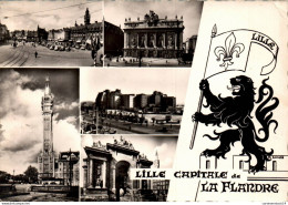 NÂ°41864 Z -cpsm Lille -capitale De La Flandre- - Lille