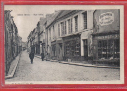 Carte Postale 61. Sées Rue Billy   Très Beau Plan - Sees