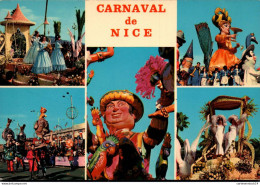 NÂ°41702 Z -cpsm Carnaval De Nice -multivues- - Carnevale