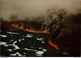 NÂ°41353 Z -cpsm The Eruption Hekla - IJsland