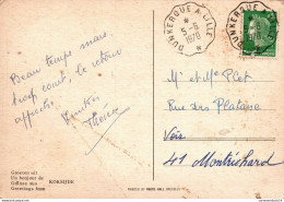 NÂ°42441 Z -cachet Convoyeur Dunkerque Ã  Lille -1970- - Correo Ferroviario