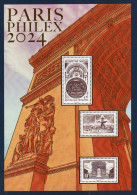 FRANCE 2024 Nouveauté Bloc Doré Paris Philex  MNH ** - Unused Stamps