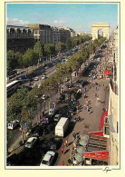 75 - Paris - Arc De Triomphe - Avenue Des Champs-Elysées - Automobiles - Bus - Camions - Carte Neuve - CPM - Voir Scans  - Arc De Triomphe