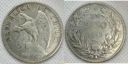 2552 CHILE 1895 CHILE 1 PESO 1895 - Chili